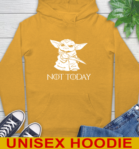 Not Today Game Of Thrones Star Wars Baby Yoda Shirt 14