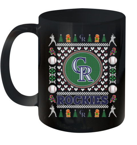Colorado Rockies Merry Christmas MLB Baseball Loyal Fan Ceramic Mug 11oz