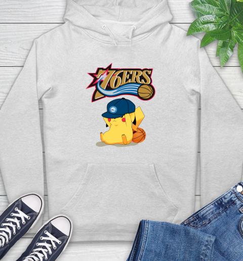 NBA Pikachu Basketball Sports Philadelphia 76ers Hoodie
