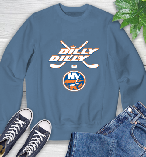 NHL New York Islanders Dilly Dilly Hockey Sports Sweatshirt 7