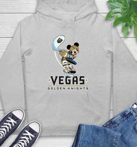 NHL Hockey Vegas Golden Knights Cheerful Mickey Mouse Shirt Hoodie 6