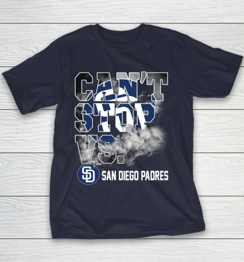 MLB San Diego Padres Baseball Can't Stop Vs Padres Youth T-Shirt 2