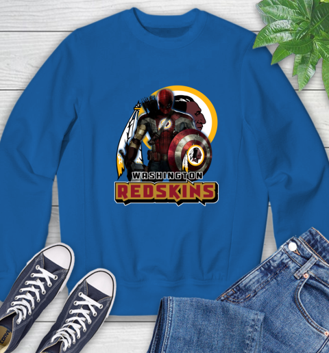 Washington Redskins discount man sweatshirts