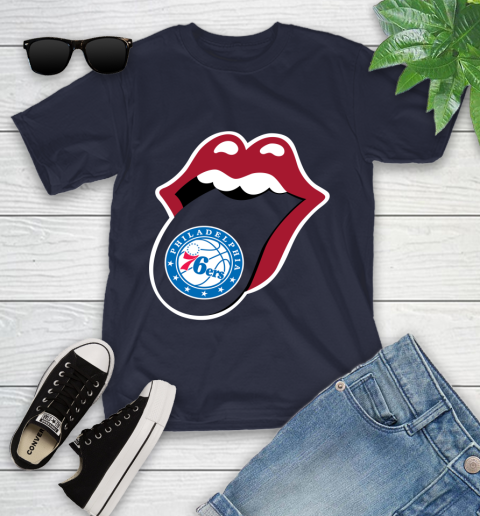 Philadelphia 76ers NBA Basketball Lips I Root For My Team Adoring Fan 105