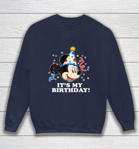 Disney Mickey Mouse Its My Birthday Sweatshirt 2