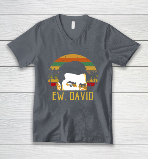 EW DAVID RETRO V-Neck T-Shirt 4