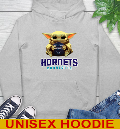 NBA Basketball Charlotte Hornets Star Wars Baby Yoda Shirt 18
