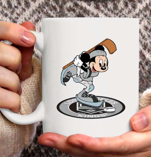 NHL Hockey Los Angeles Kings Cheerful Mickey Disney Shirt Ceramic Mug 15oz 2