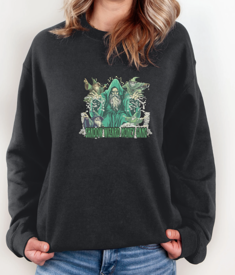 Unisex Shadow Wizard Money Gang Tee Sweatshirt