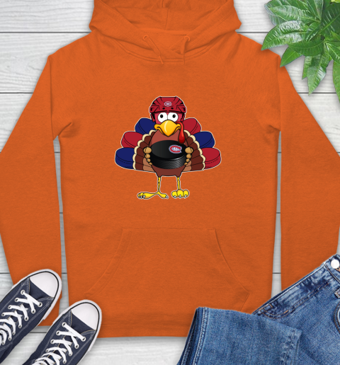Montreal Canadiens Turkey Thanksgiving Day Hoodie 5