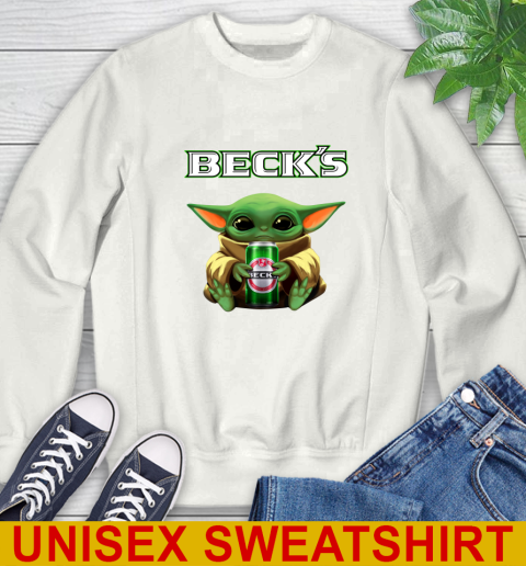 Star Wars Baby Yoda Hugs Beck's Beer Shirt 25