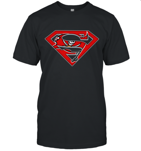 We Are Undefeatable The Tampa Bay Buccaneers x Superman NFL Unisex Jersey Tee