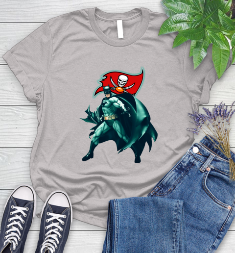 NFL Batman Football Sports Tampa Bay Buccaneers Women's T-Shirt 10