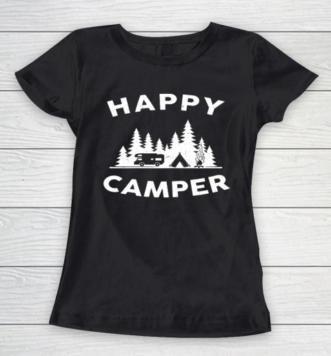 Happy Camper Camping Women's T-Shirt