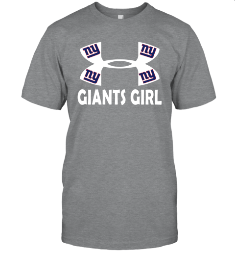 NFL New York Giants Girl Under Armour Football Sports 3EsVqUxjZ4r classic t shirt 2 95 151514 front sport grey