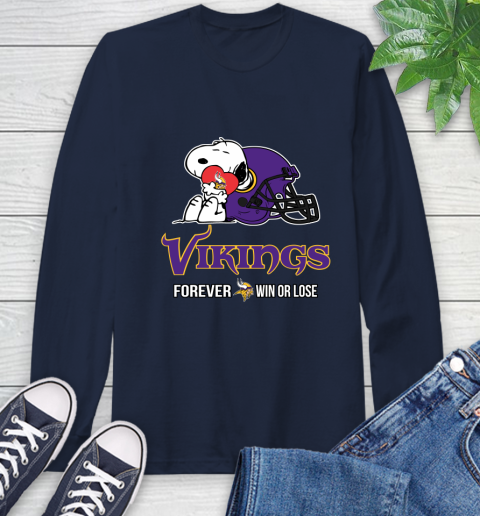 NFL The Peanuts Movie Snoopy Forever Win Or Lose Football Minnesota Vikings 61