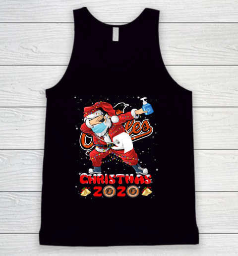 Baltimore Orioles Funny Santa Claus Dabbing Christmas 2020 MLB Tank Top