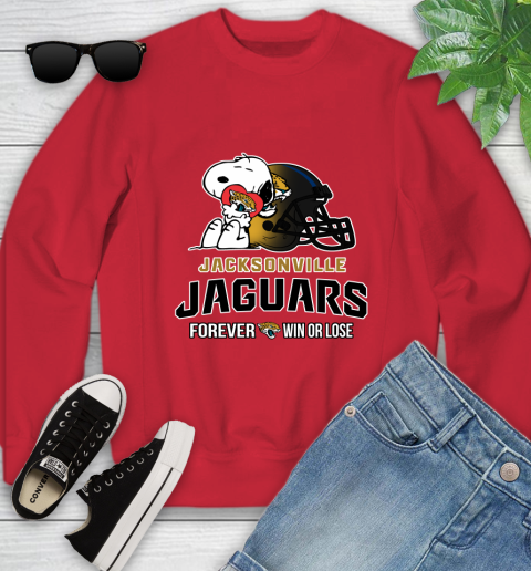 NFL The Peanuts Movie Snoopy Forever Win Or Lose Football Jacksonville Jaguars 123