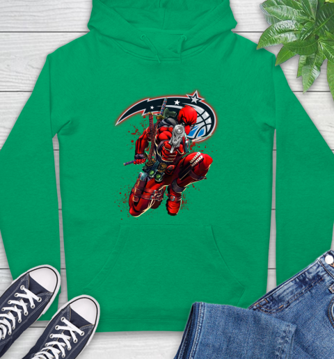 NBA Deadpool Marvel Comics Sports Basketball Orlando Magic Hoodie 8