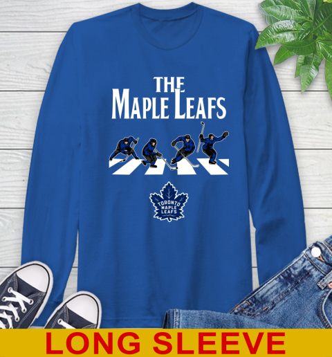 NHL Hockey Toronto Maple Leafs The Beatles Rock Band Shirt Long Sleeve T-Shirt 11