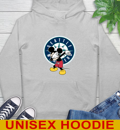 Seattle Mariners MLB Baseball Dabbing Mickey Disney Sports Hoodie 6