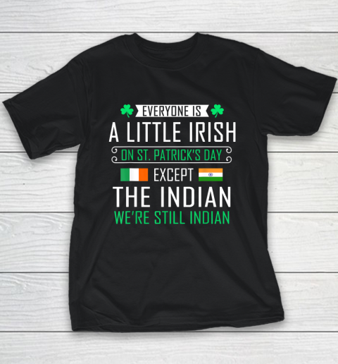 Indian Irish On St Patrick's Day Youth T-Shirt