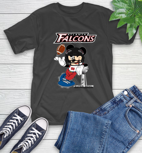 NFL Atlanta Falcons Mickey Mouse Disney Super Bowl Football T Shirt T-Shirt 2