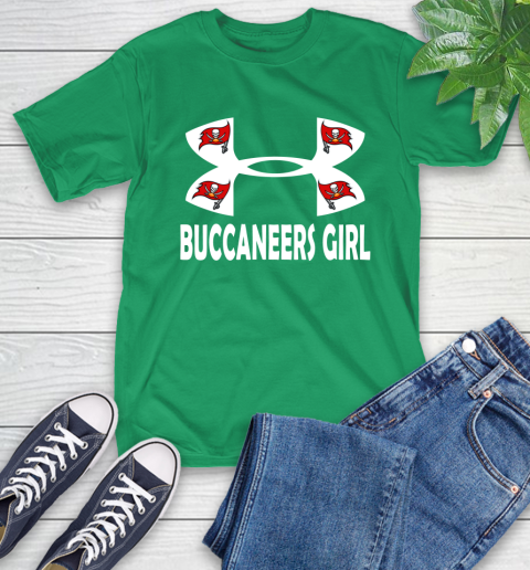 NFL Tampa Bay Buccaneers Girl Under Armour Football Sports T-Shirt 7