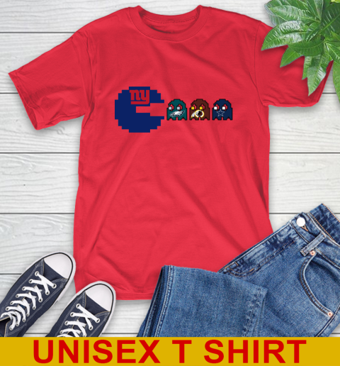 New York Giants NFL Football Pac Man Champion T-Shirt 10