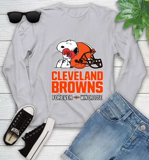 NFL The Peanuts Movie Snoopy Forever Win Or Lose Football Cleveland Browns 129