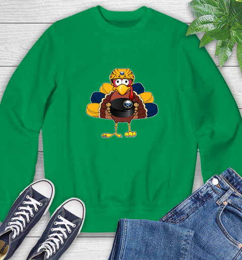 Buffalo Sabres Turkey Thanksgiving Day Sweatshirt 6