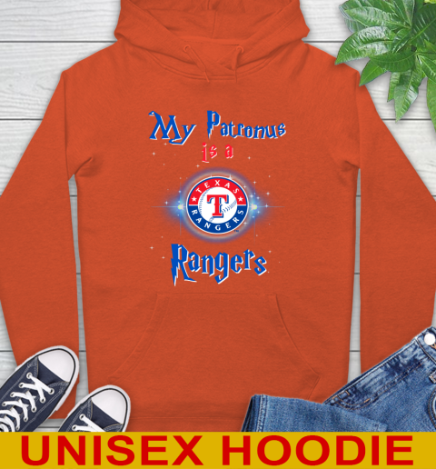 MLB Baseball Harry Potter My Patronus Is A Texas Rangers Hoodie 4