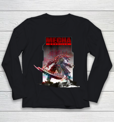 Godzilla vs Kong Mechagodzilla Youth Long Sleeve