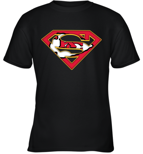 We Are Undefeatable The Kansas City Chiefs x Superman NFL Youth T-Shirt