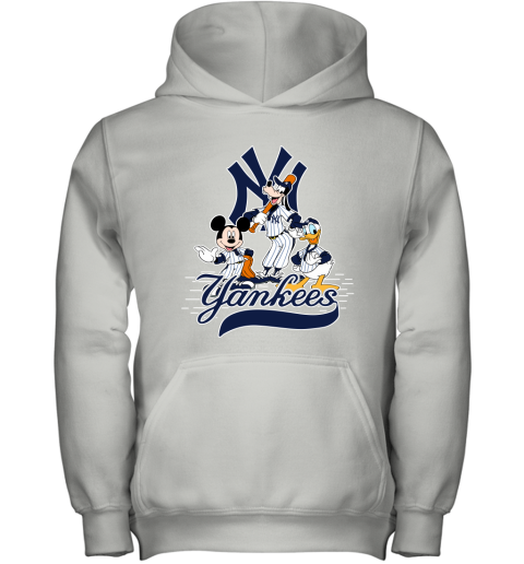 MLB New York Yankees Mickey Mouse Donald Duck Goofy Baseball T