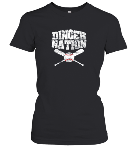 Dinger Nation Baseball Women's T-Shirt