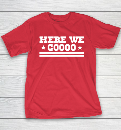 Dallas Cowboys Here We Go Youth T-Shirt 7