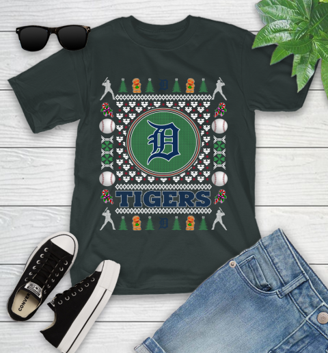 Detroit Tigers Merry Christmas MLB Baseball Loyal Fan Ugly Shirt 105