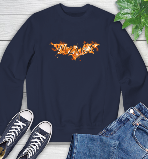 NBA Washington Wizards Batman Logo DC Basketball Sports Shirt Sweatshirt 2