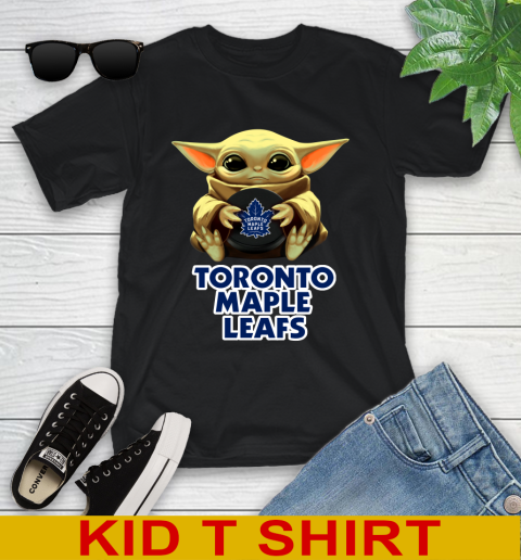 NHL Hockey Toronto Maple Leafs Star Wars Baby Yoda Shirt 102