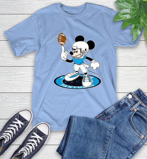 NFL Football Carolina Panthers Cheerful Mickey Disney Shirt T-Shirt 12