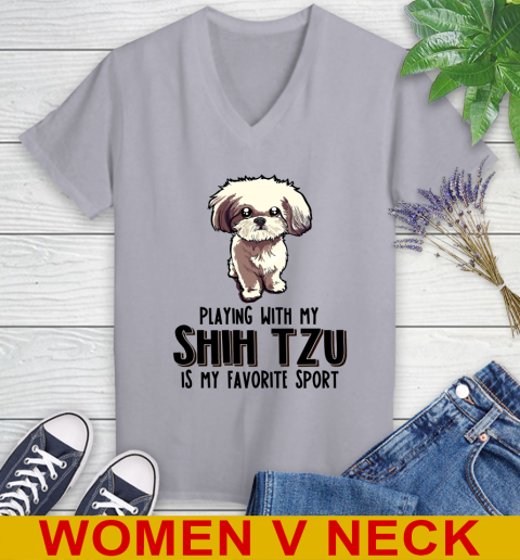Playing with my shih tzu is my favorite sport 62