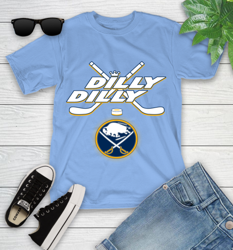 NHL Buffalo Sabres Dilly Dilly Hockey Sports Youth T-Shirt 11