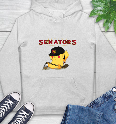 NHL Pikachu Hockey Sports Ottawa Senators Hoodie