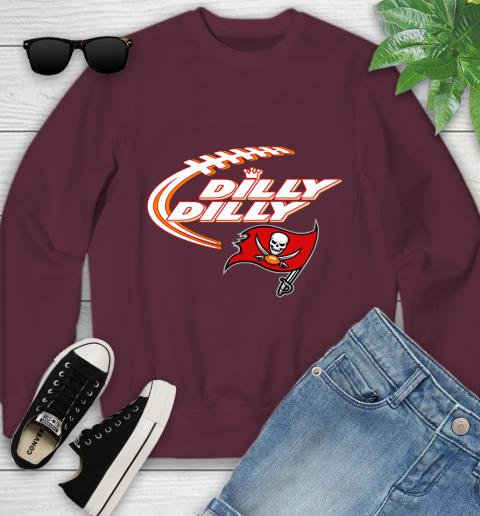 NFL Tampa Bay Buccaneers Dilly Dilly Football Sports Youth Sweatshirt 5