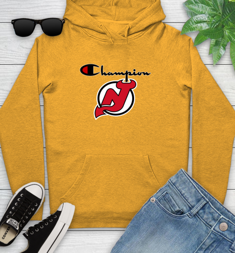 NHL Hockey New Jersey Devils Champion Shirt Youth Hoodie 2