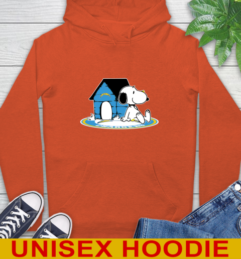 NFL Football Los Angeles Chargers Snoopy The Peanuts Movie Shirt Hoodie 5