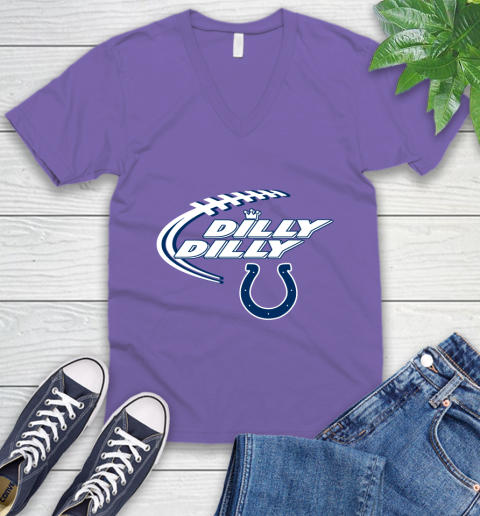 NFL Indianapolis Colts Dilly Dilly Football Sports V-Neck T-Shirt 10