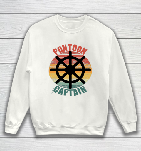 Pontoon Captain Vintage Sweatshirt