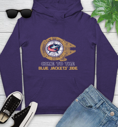 NHL Come To The Columbus Blue Jackets Wars Hockey Sports Youth Hoodie 5